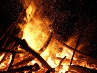 Fuochi di gioia nelle valli valdesi - il 16 febbraio