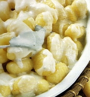 Castelmagno e gnocchi al castelmagno