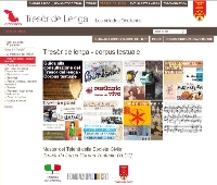 Tresòr de lenga corpus testualeUna biblioteca digitale con più di 2000 testi archiviati
