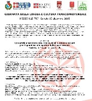 Giornata della Lingua e Cultura Francoprovenzale