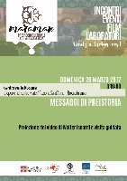L’appuntamento MARAMAN del 26 marzo Messaggi di preistoria