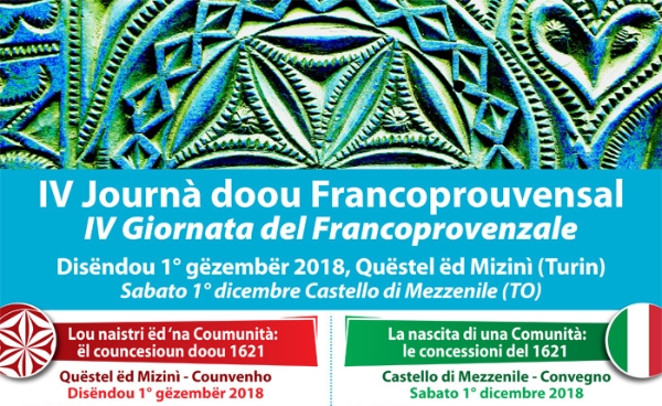 IV Giornata del francoprovenzale.La nascita di una comunità: le concessioni del 1621.