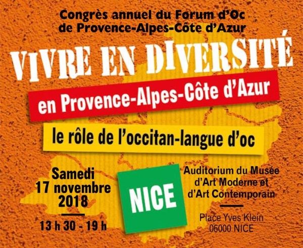 Forum d’òc: Vivere in diversità nella Regione Provenza-Alpi-Costa Azzurra.
