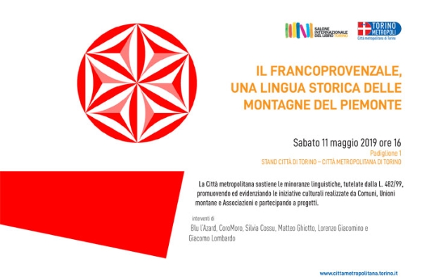 Il francoprovenzale al Salone Internazionale del Libro di Torino Il francoprovenzale al Salone Internazionale del Libro di Torino