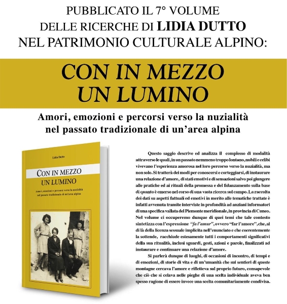 CON IN MEZZO UN LUMINO. Amori, emozioni e percorsi verso la nuzialità nel passato tradizionale di un’area alpina